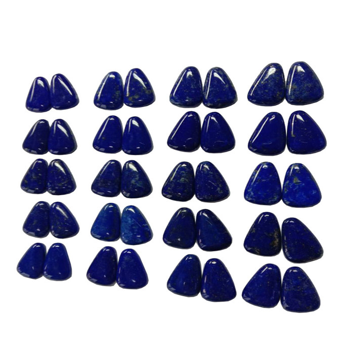 Natural Lapis Lazuli Matched Pair Cabochon Lapis Lazuli Pair Gemstone Cabochons Lapis Lazuli Gemstone 41