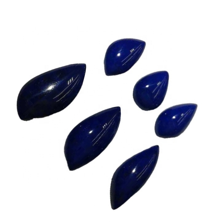 Natural Lapis Lazuli Pear Cabochon Free Delivery Loose Gemstone 41