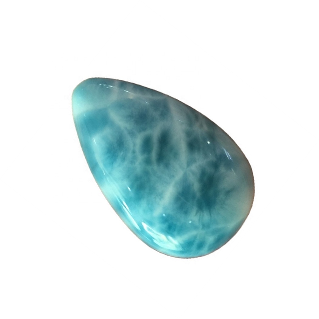 Republika Dominikane Larimar Cabochon Make Larimar me shumicë gur i çmuar gur i çmuar 40