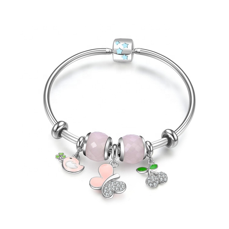 2021 Popular Women Gift 925 Silver Armband 17