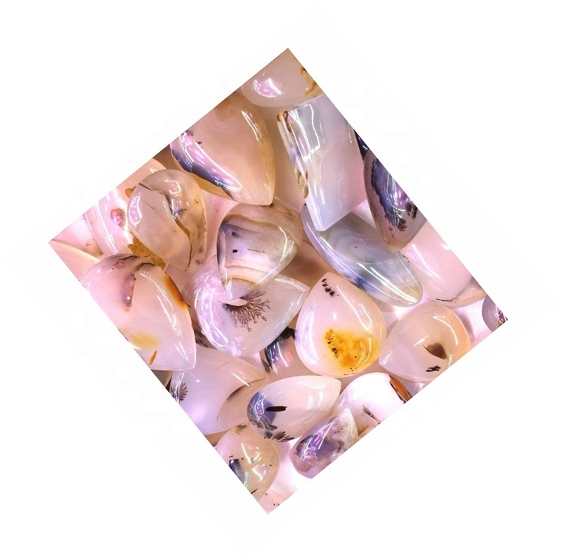 Natyrore Cherry Blossom Agate madhësi të ndryshme dhe formë Cabochon Stones të lirshme 41