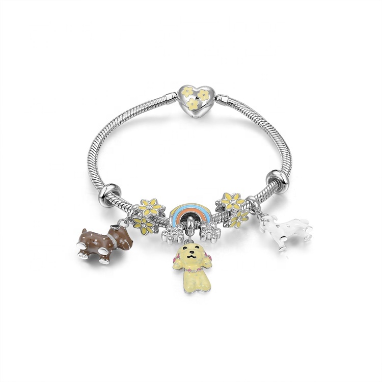 Clasa superioară Charming 925 Sterling Silver Brățară Brățară 18