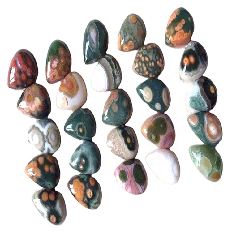 Ocean Jasper Cabochon AAA AAA Oces Nature Ocean Jasper Cabsper Cabochon 41