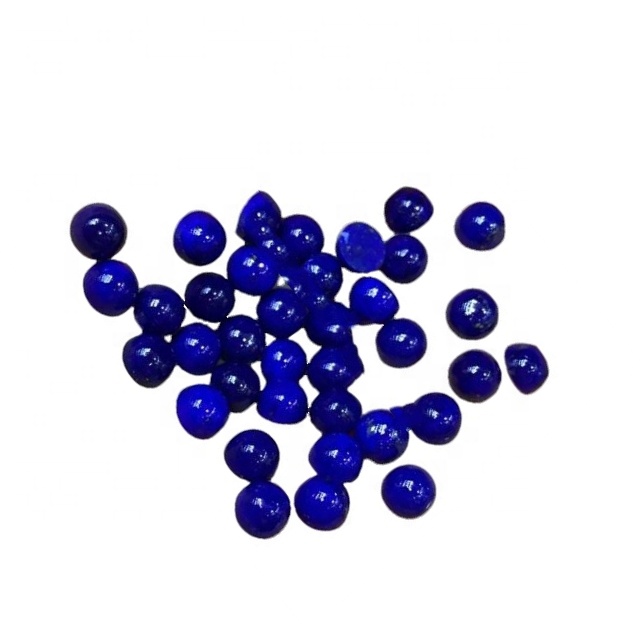 Prirodni Lapis Lazuli Cabochon kalibrirani ravni stražnji kružni drago kamenje za etički pogodne dragone sve kalibrirane veličine 17