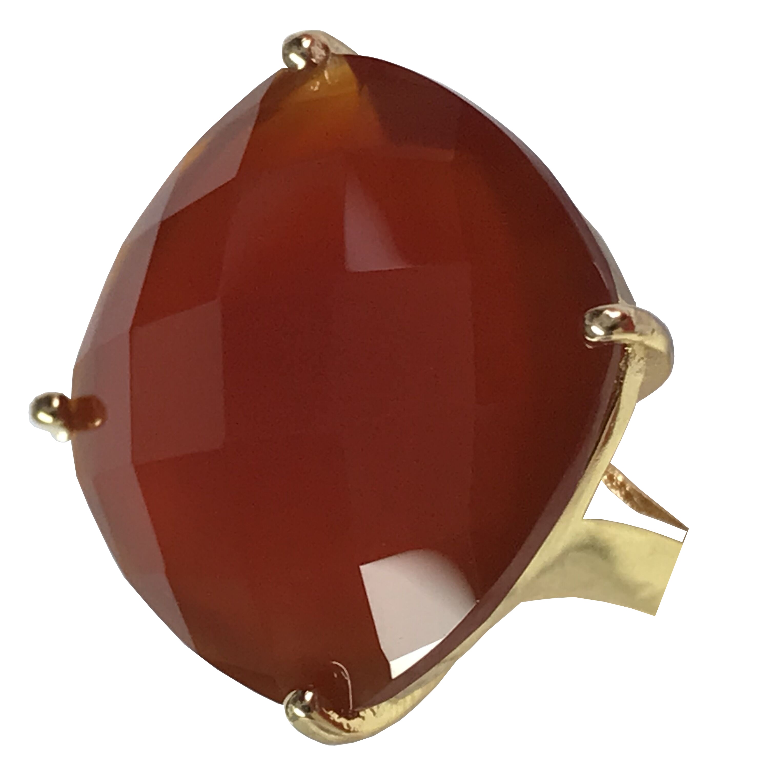 Multi Gemstone Золотое кольцо 17