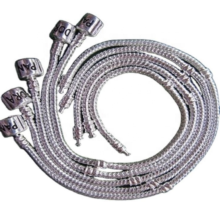 Sterling 925 Silver - Rhodium zinxhir byzylyk zinxhir 18