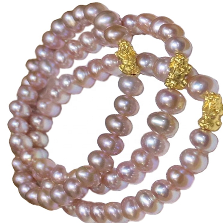 Engros Natural Pearl Armbånd Smykker 30