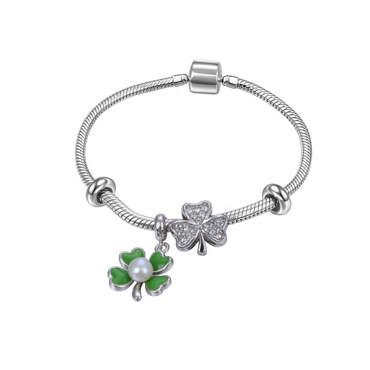 Ny Mote Kvinner Sterling Sølv Smykker Armbånd 17