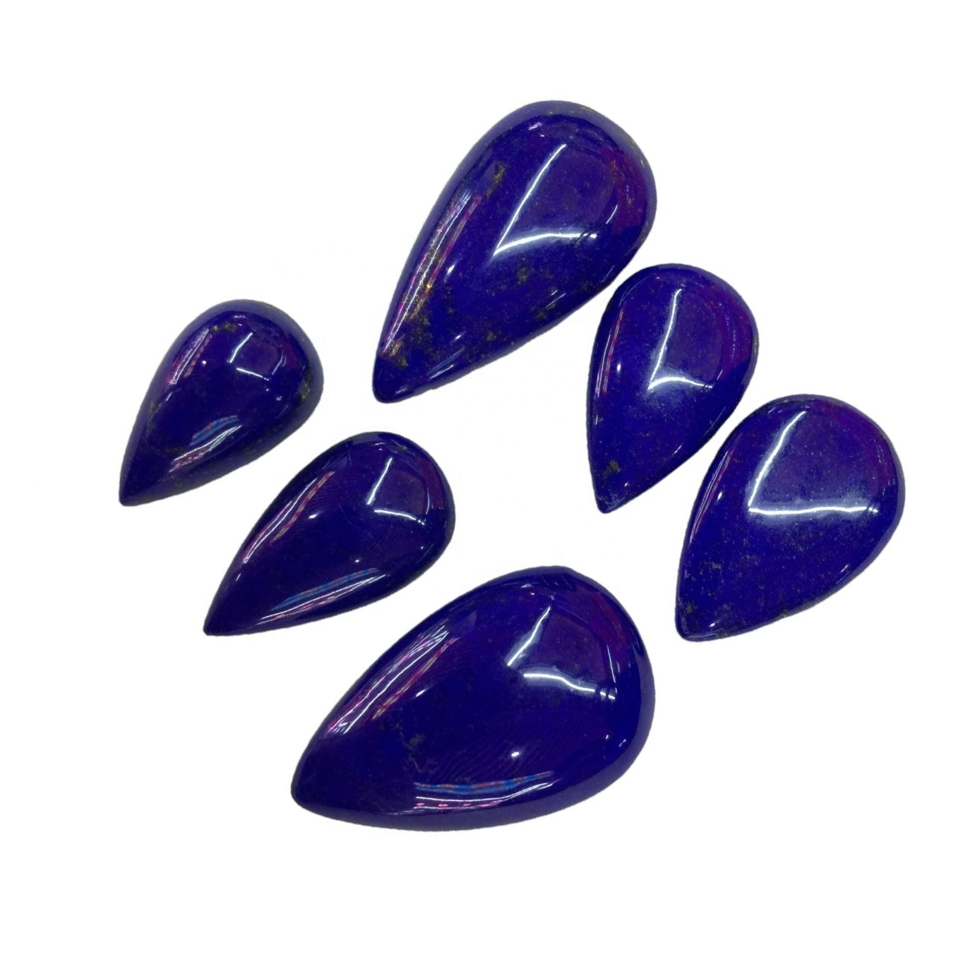 Semi i çmuar gur Lapis Lazuli gur gur gur i çmuar Cobochons Loos Stone 40