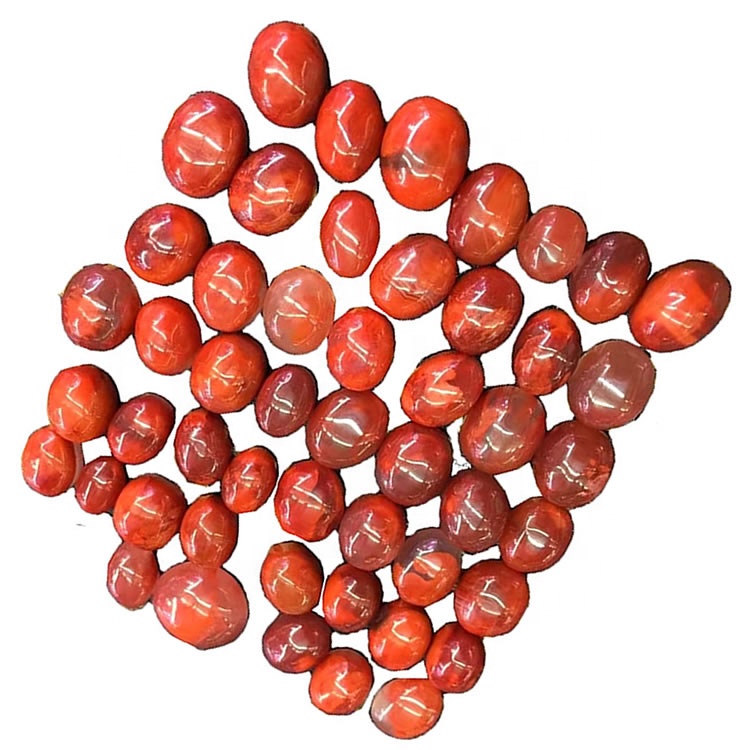 Poluproizvodi Nanhong agat labavi kabohni obojeni ovalni kabochon 41