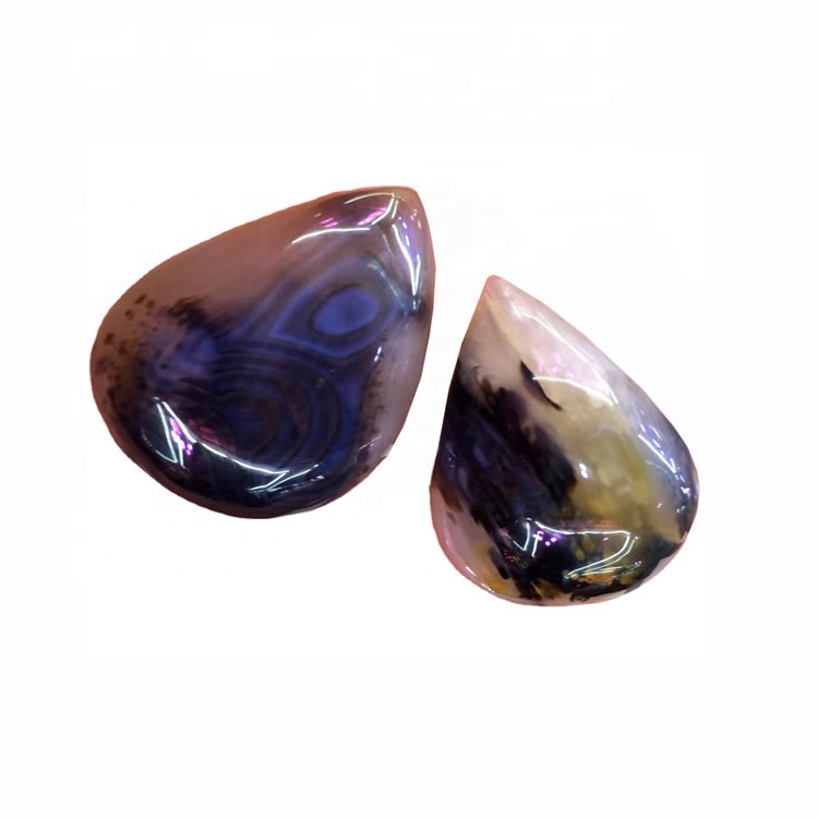 Stick Agate Cabochon Természetes Stick Agate Cabs Gemstone medál 41