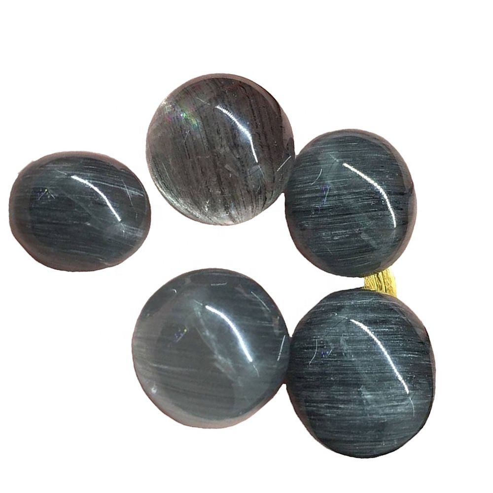 Rare albastră rutizată cuarț oval Cabochon de la Madagascar Loose Gemstone 41