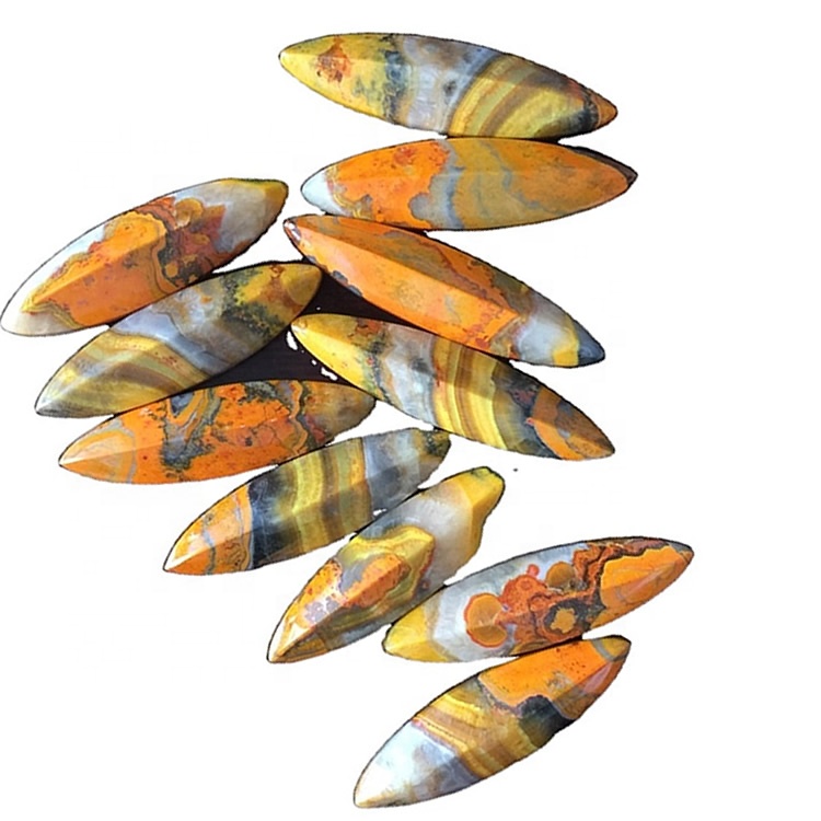 Nagykereskedelmi természetes őrült AGATE PAIR SHOWN dupla kerek Cabochon Gemstone 41