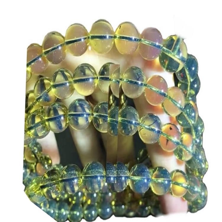 Bulle Amber различни монистра го прават накит за ѓердан 40