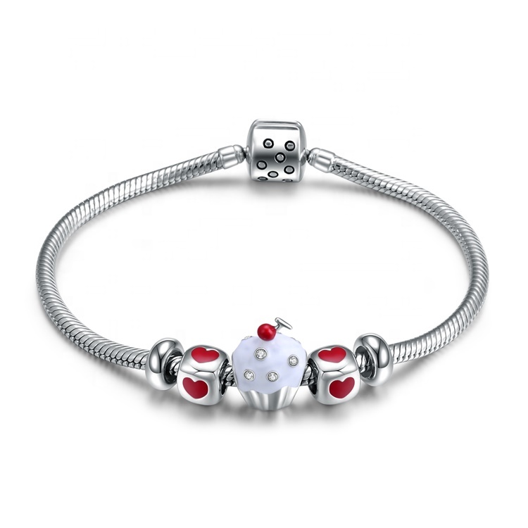 Schöne stilberühmte Marke 925 Silber Armband 17