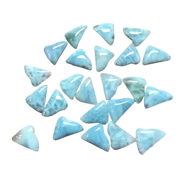 Natyrore Larimar Forma e parregullt Cabochon Gemstone bëjnë me shumicë 40