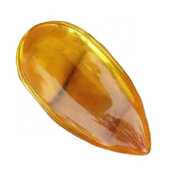 Natierlech Zitrine Citrnos Ville pear Form echt Citrine Gemstones Cabs losen Leaves glänzend glänzen 40