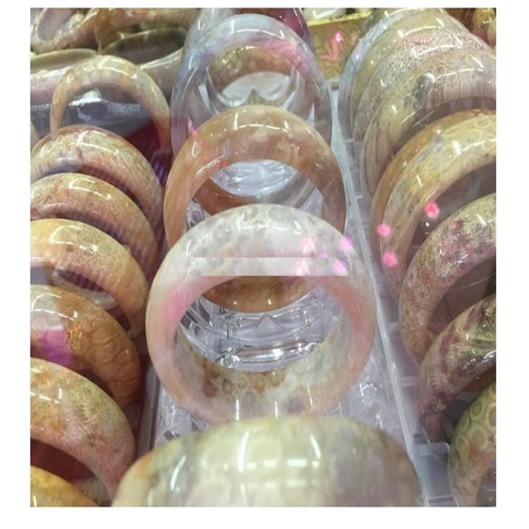 Wirklich Chrysantheme Stein Armreif zum Verkauf von Fabrik Frau Mann Armreif Bestes Geschenk 41