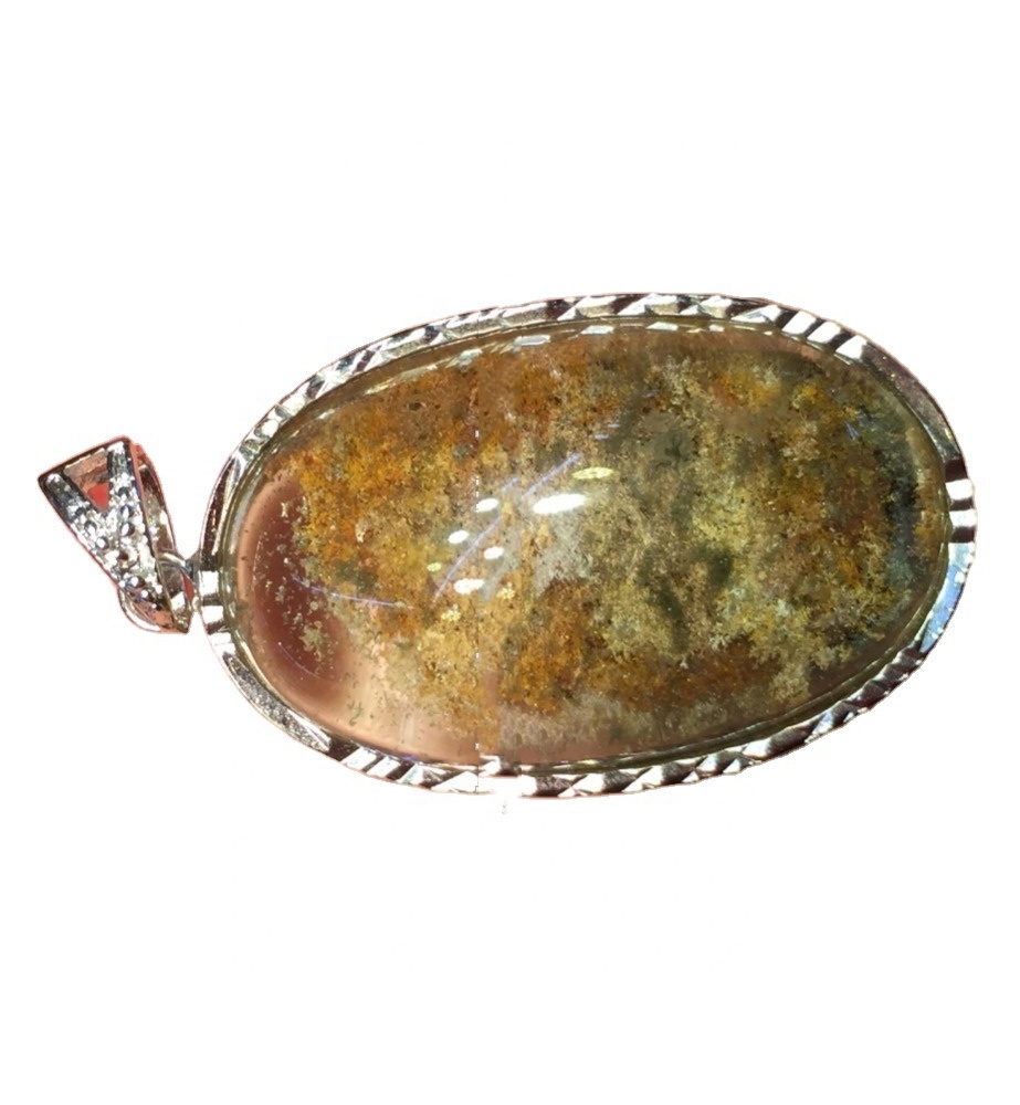 925 Sterling Silver Phantom Quartz anheng 17