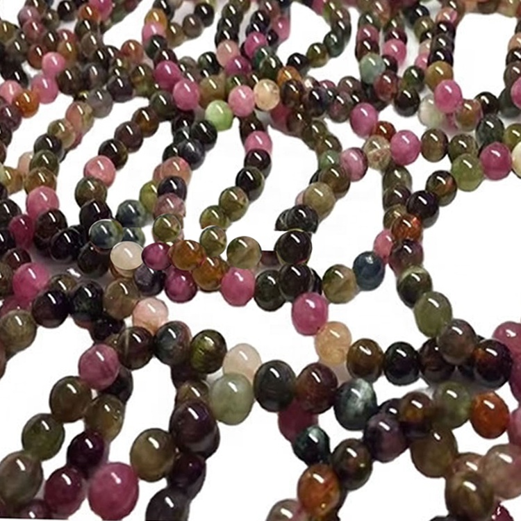 Prirodna turmalna perla narukvica dragulj 40