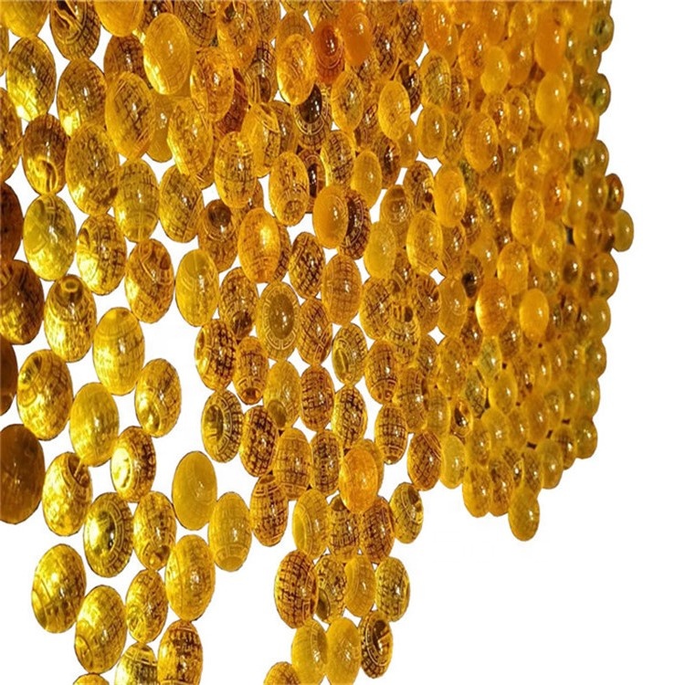 Килибар 6мм круг монистра со висок квалитет на природен килибар лабава скапоцен камен совршени кружни монистра 17