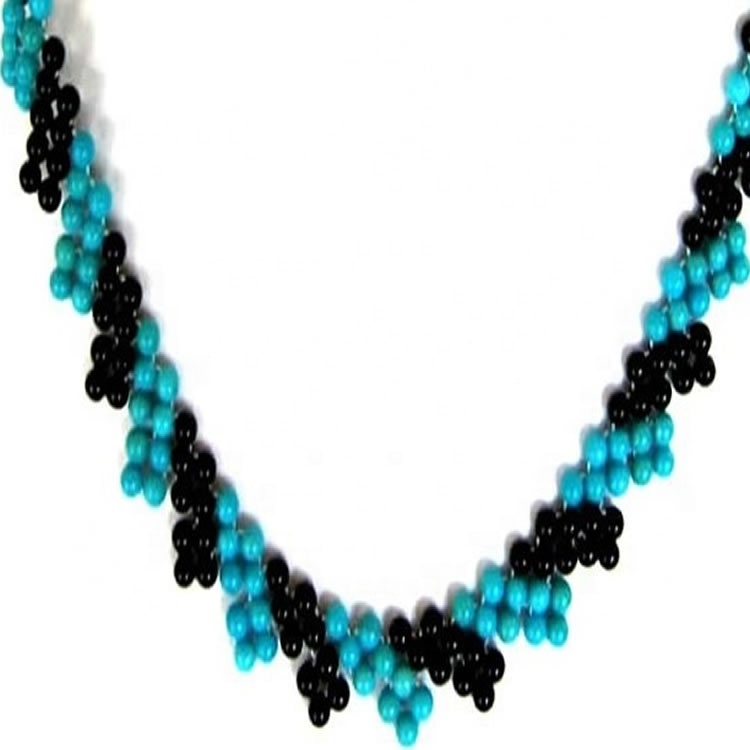 Turquoise perlur hálsmen mismunandi stíl heildsölu 17