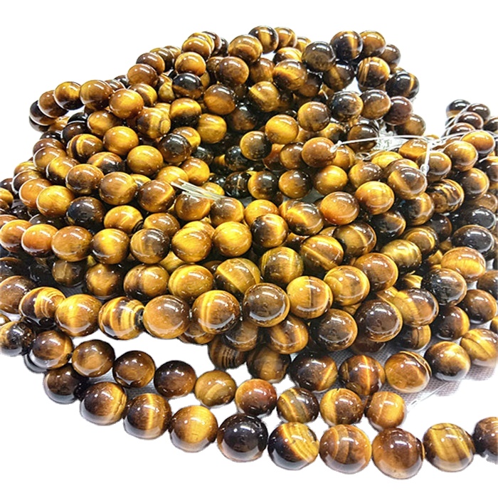 Натуральный желтый тигр глаз камни круглые шарики формы и гладкие струны драгоценного камня 17