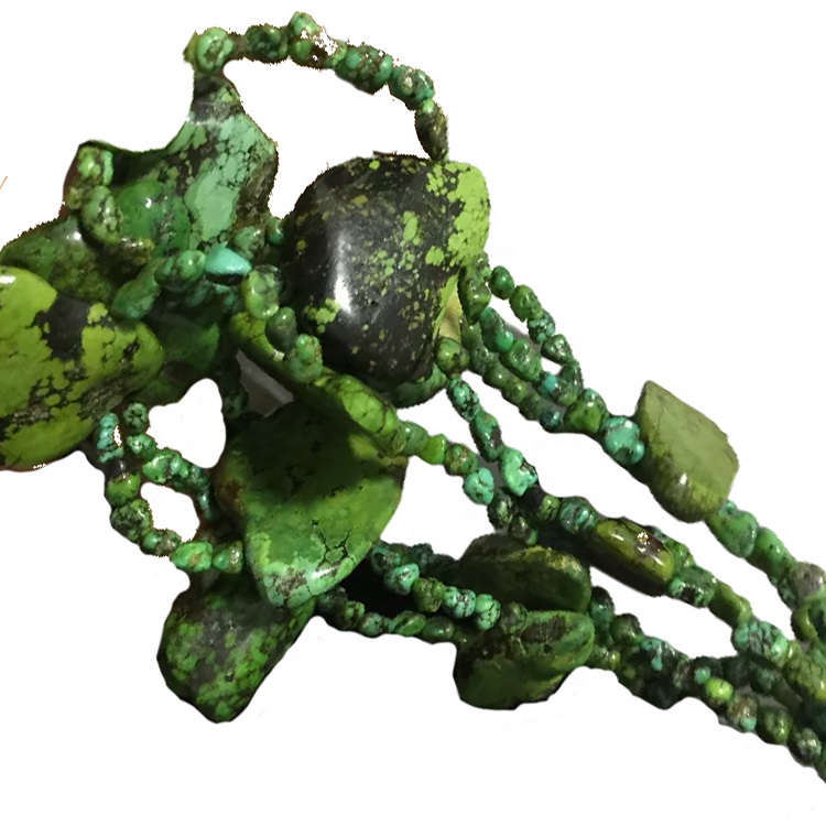 Chunky dicitur Turquoise Necklace genuina Big Turquoise Stone Baads Turquoise Statement jewelry 17