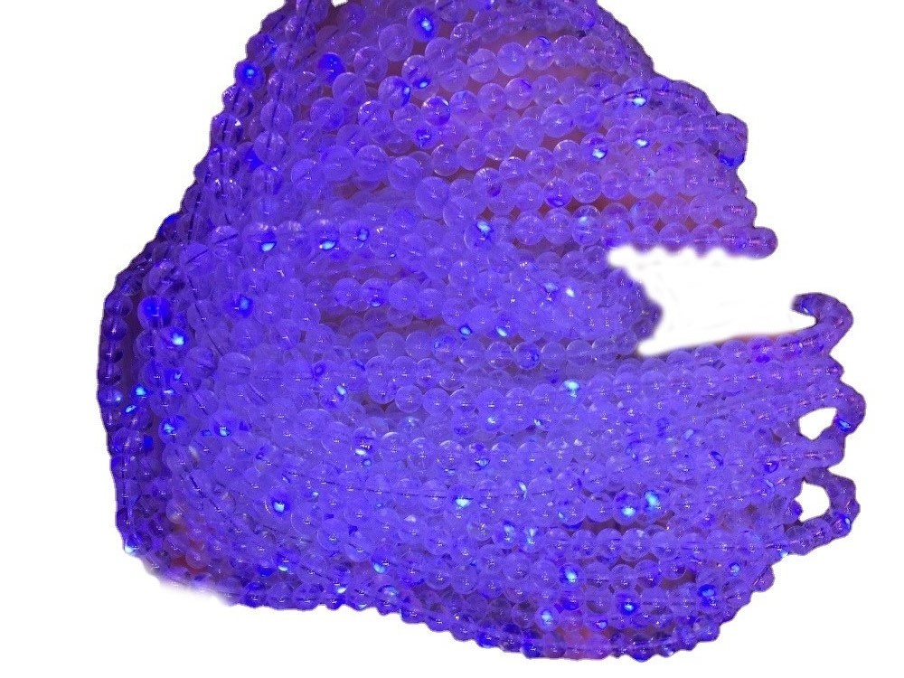 4 6 8 10mm Natural White Moonstone perlur 17