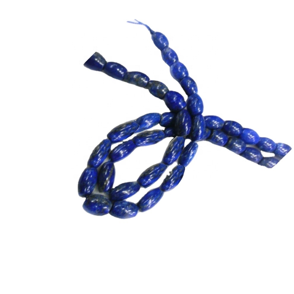 100% natyrisht lapis lazuli formë fuçi rruaza çdo madhësi mund të prerë 17