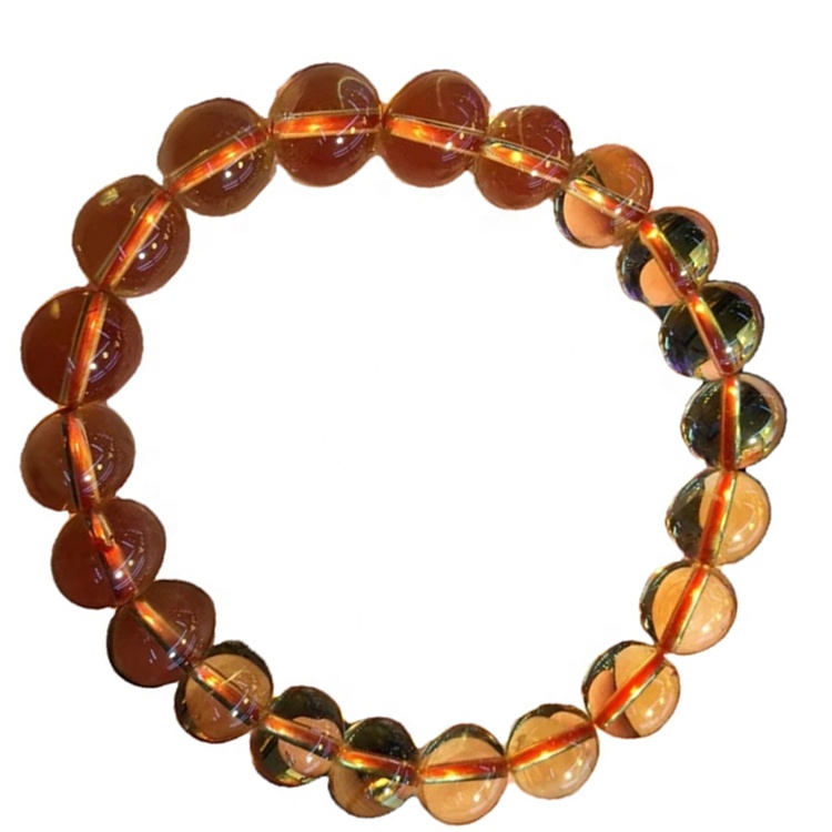 Citrine 6mm fațete margele Strand Citrine Brățară Bratara personalizabila brățară 40