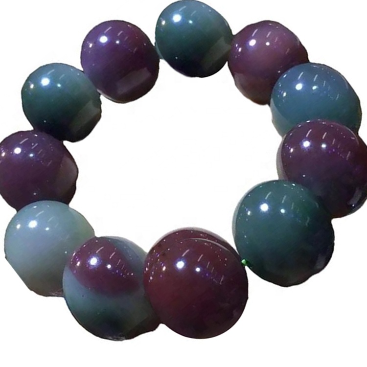 Perle antiche rotonde pregare gioielli braccialetti agata 40