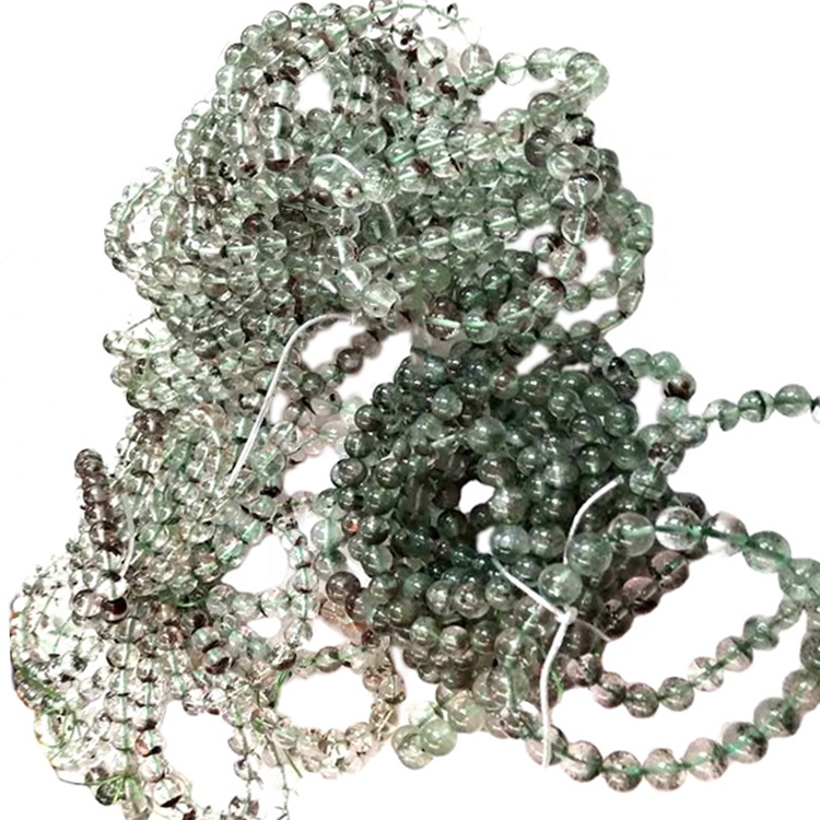 3 millimetri 6mm 8mm 10mm12mm Quarzo naturale Phantom Quarzo rotondo perline 32