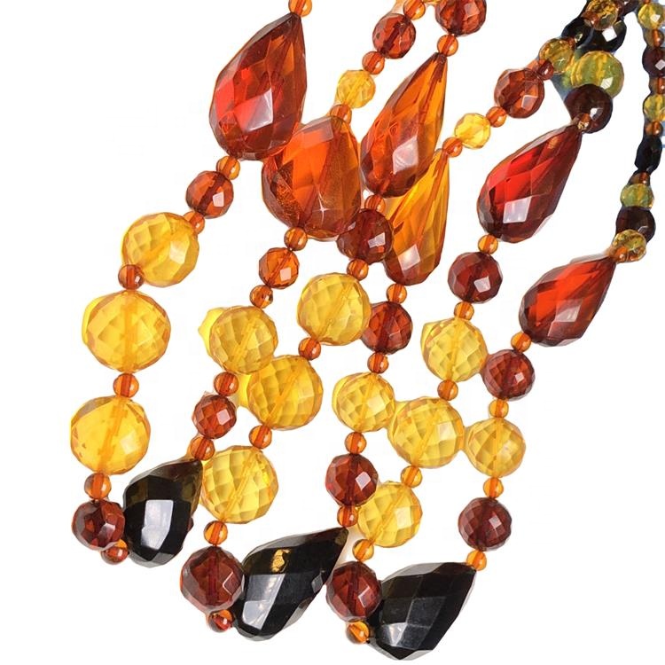 2021 New Style Top Quality Sætur Amber Teething Hálsmen 40