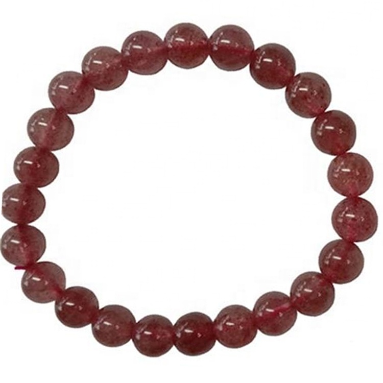 Braccialetto di cristallo naturale rosso all'ingrosso del braccialetto della pietra preziosa del braccialetto della pietra preziosa del braccialetto della pietra preziosa del braccialetto della gemma 40