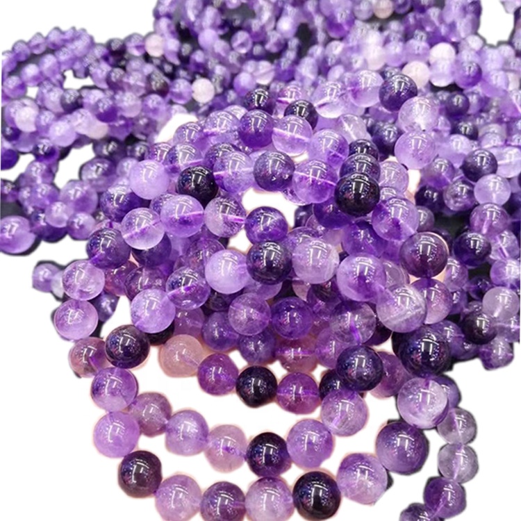 Braccialetti di Gemstone Ametista di grandi dimensioni Quantità di massa Dai all'ingrosso 40