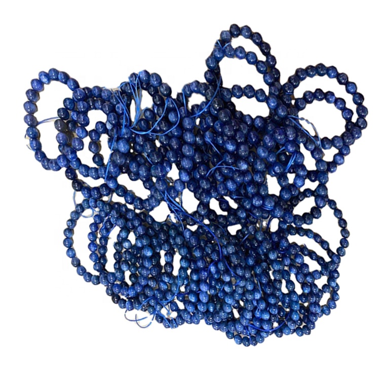 Bracciale in pietra preziosa Kyanite / gioielli fatti a mano / bracciale personalizzabile 17