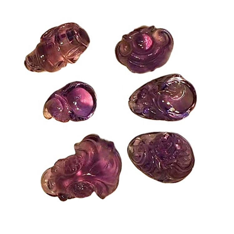 Florit oyma değerli taş çiçekler/takı için hayvan kolye boncukları 40