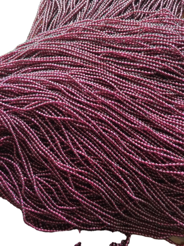 Precious Pyrope 6a Grasil Natural Garnet Gemstone Beads per a la col·lecció 40