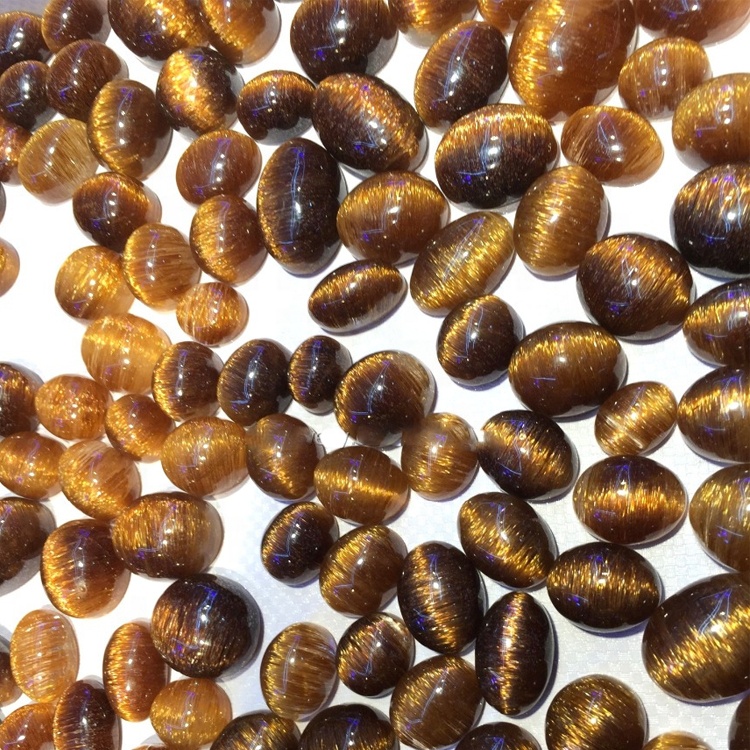 Mis rütuli kvars cabochon 40