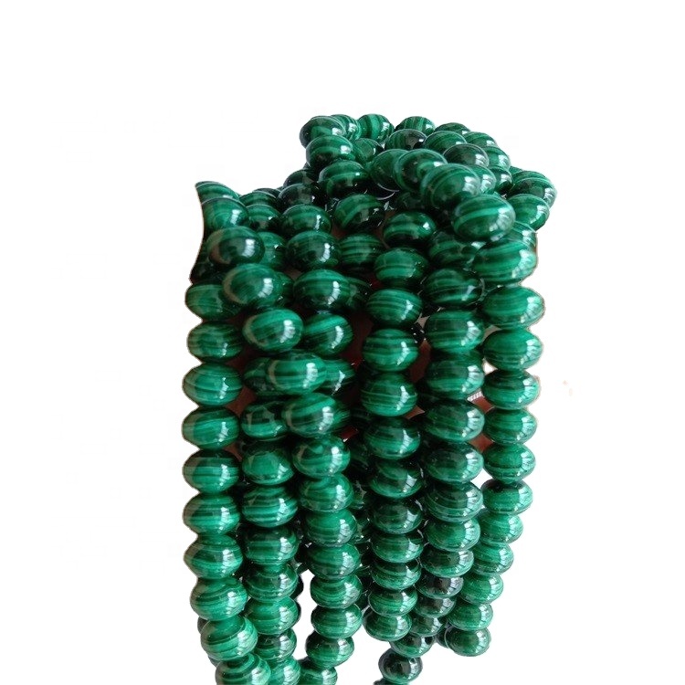 Green Green 10mm Malachite margele naturale Malachite Piatră naturală prețioasă Pietre prețioase en-gros 17