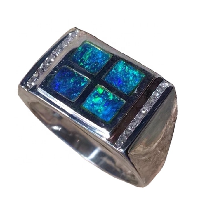 Мода чарівність золотих кілець опальні кільця 40