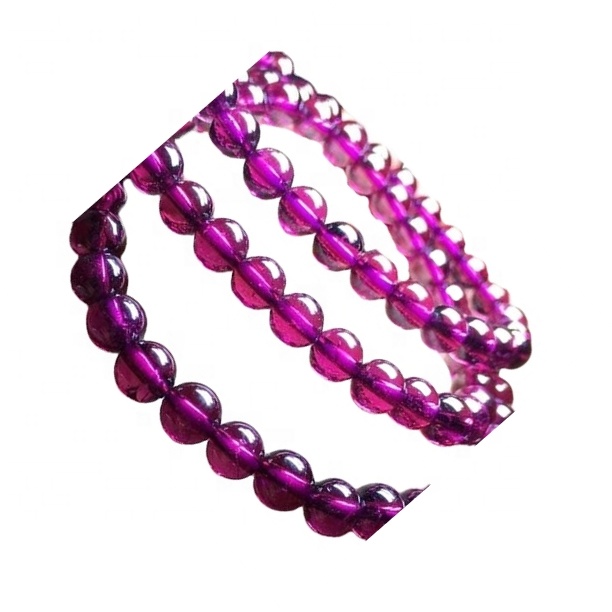 Natural Tourmaline Perlur Pink Tourmaline Laus Gemstone Round Perlur 16 '' Strand 17