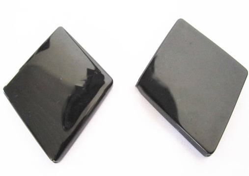 Black Onyx Gemstone Rectangle Faceted Perlur Gerðu heildsölu 41