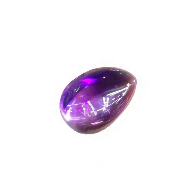 Náttúruleg Amethyst Cabochon Marquise lagaður Amethyst Gemstone Kvörðað Gemstone 40