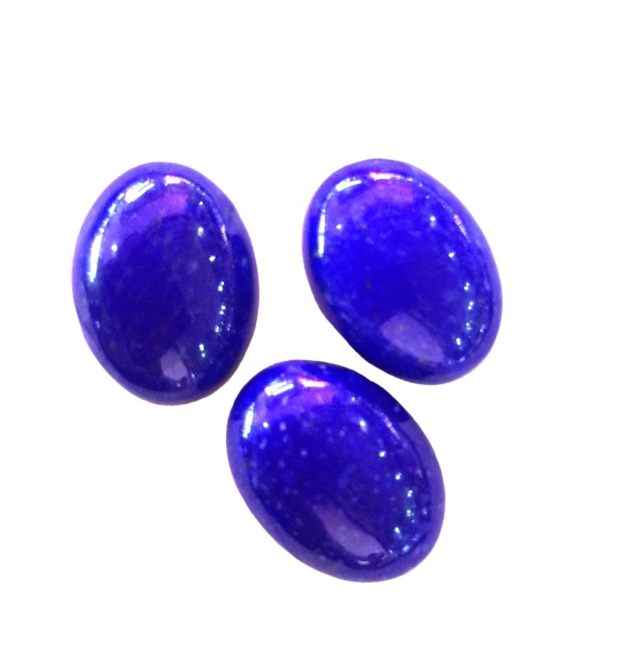 3A Kvaliteta Lapis Lazuli Dragine Natural Blue Lapis Cabochon Poljski labavi kamen Polu dragocjeni nakit 41