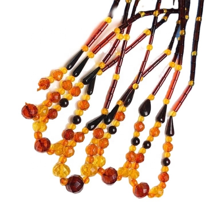 Сладък зъбен високо качество, кехлибар за зъби огърлица кехлибар огърлица бижута 40