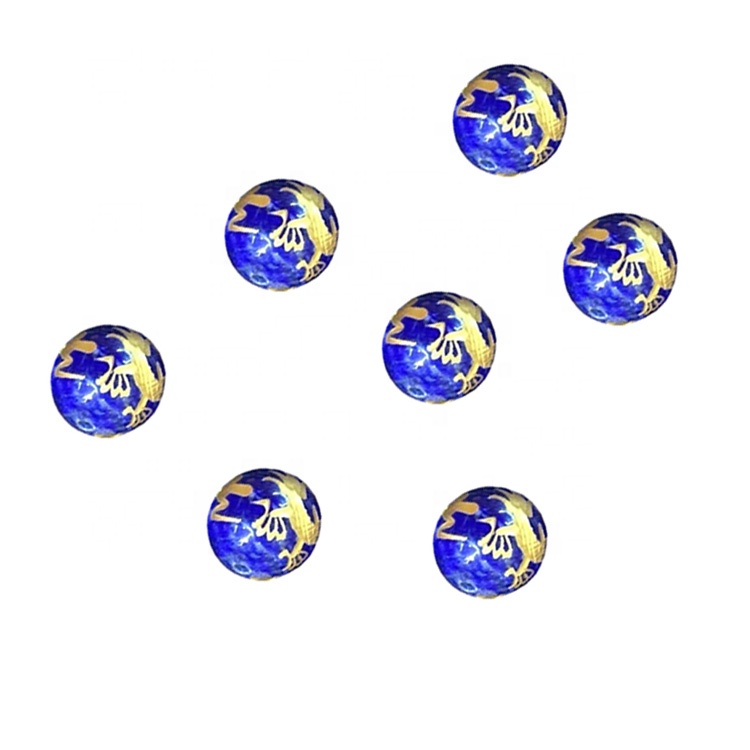Különböző faragott kerek Lapis Lazuli Gemstone gyöngyök nagykereskedelmi 40