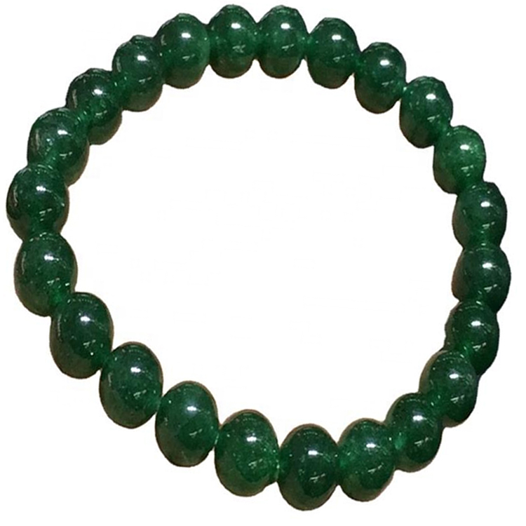 I gioielli dei braccialetti del quarzo della fragola di colore verde di alta qualità fanno all'ingrosso 40