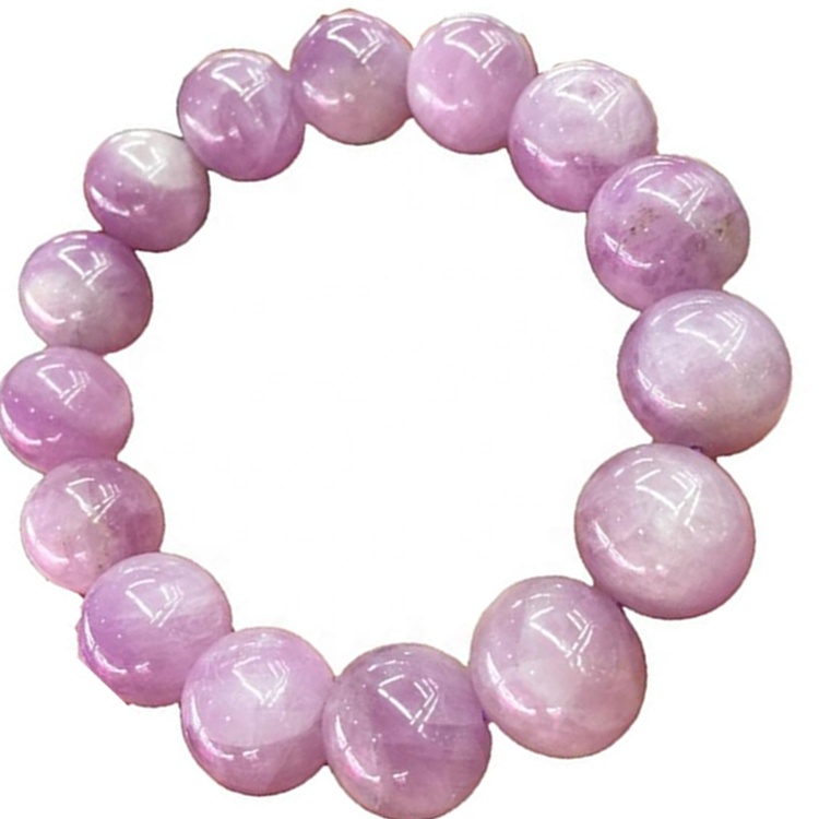 Gioielli da donna con braccialetto di perle di lavanda viola chiaro alla moda all'ingrosso 40